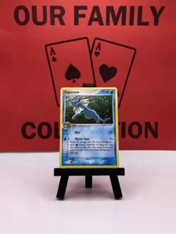 Vaporeon 6/17 Holo Rare Pop Series Promos Swirl 2006 Pokemon TCG LP - Image 1