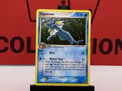 Vaporeon 6/17 Holo Rare Pop Series Promos Swirl 2006 Pokemon TCG LP - Image 4