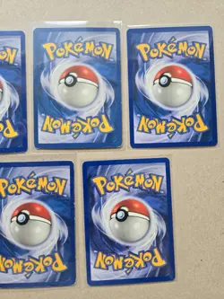 Lot Of 5 Brock Gym Challenge Heroes Vintage Pokemon TCG - Image 3