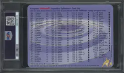 2002 Pokemon TCG Legendary Collection Box Topper Jumbo #S4 Mewtwo PSA 7 - Image 2