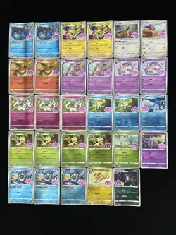 2025 Pokemon TCG S-Chinese Vaporeon Jolteon Eevee Flareon Espeon Lot*29 M63 - Image 1