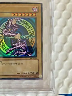 YuGiOh 2002 Dark Magician Starter Deck Yugi Korean SDY-K006 SDY-006 BGS 9 No PSA - Image 4