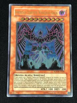 YUGIOH EARTHBOUND IMMORTAL WIRAQOCHA RASCA SOVR-EN026 ULTIMATE (LP) ITALIAN - Image 1