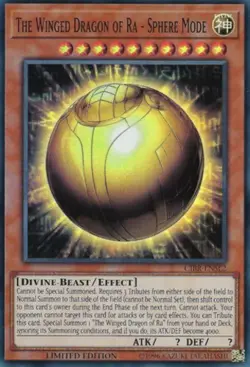 Yugioh! HP The Winged Dragon of Ra - Sphere Mode - CIBR-ENSE2 - Super Rare - Lim - Image 1