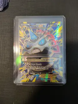 Pokemon Mega M Glalie EX Full Art Holo Rare Card 156/162 XY Breakthrough - Image 1
