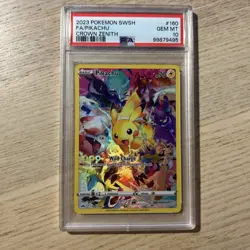 3x [PSA 10] 2023 Crown Zenith Pikachu 160/159 SR Pokemon Card (Grade Ordered) - Image 5