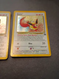 (2) Pokemon Eevee #11 TCG Holo Black Star Promo Cards Wizards - Image 4