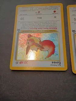 (2) Pokemon Eevee #11 TCG Holo Black Star Promo Cards Wizards - Image 5