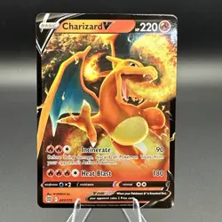 Pokemon TCG Charizard v Brilliant Stars Holo Ultra Rare Card 017/172 * - Image 1