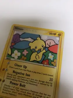 Pokemon (Holo) MINUN Card (POP SERIES-3) Set 4/17 Rare PROMO - Image 2