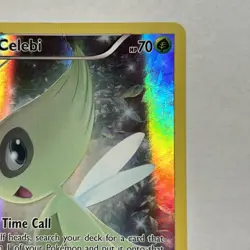 Pokemon TCG Celebi XY111 Full Art Black Star Promo Card XY - Image 3
