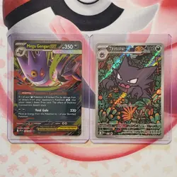 Haunter 027 Promo + Mega Gengar ex 056/094 - Box Fresh - Pokemon Card Lot #917 - Image 1