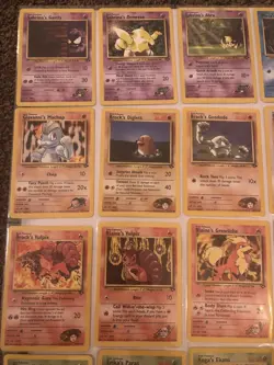 Lot of 24 Gym Challenge Pokemon Cards - Image 2