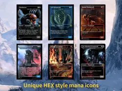 Alien Commander EDH Deck - 100 Custom MTG Cards - High Quality with Box - Image 4