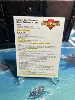 Marvel Overpower Card Game - U Choose Your Cards - Build Your Deck NM+ - Image 2