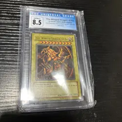Yu-Gi-Oh! TCG Gbi Ultra Rare God Card Set Sequential Graded Old Cgc Label - Image 3