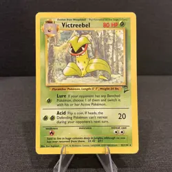 Victreebel 032/130 Base Set 2 Rare Non-Holo LP Vintage Pokemon TCG Card - Image 1