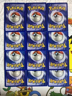 Pokemon TCG Lot of 12 Cards First Edition Common LP/MP/HP Condition - Image 2