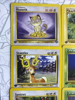 Pokemon TCG Lot of 12 Cards First Edition Common LP/MP/HP Condition - Image 3