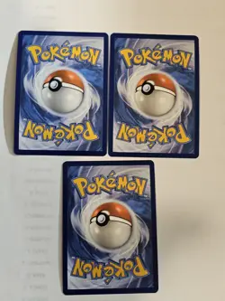 Abra & Kadabra & Alakazam EX Evolutions Cosmos HOLO 3 Card Set Pokemon 151 MINT - Image 2