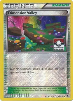 Dimension Valley - 93/119 - Pokemon Phantom Forces XY League Promo Card NM - Image 1