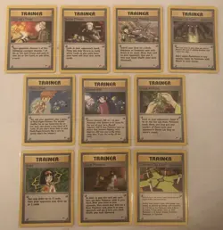 Lot of 10 Gym Heroes Set Pokemon Cards - Image 1