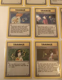 Lot of 10 Gym Heroes Set Pokemon Cards - Image 2