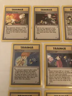 Lot of 10 Gym Heroes Set Pokemon Cards - Image 3