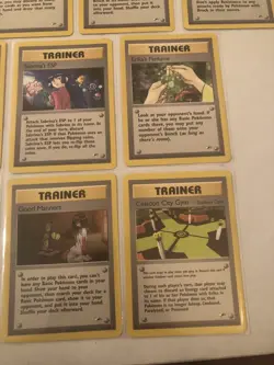 Lot of 10 Gym Heroes Set Pokemon Cards - Image 4