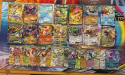 Pokemon Card Lot Full Art Alt Art Fire Rayquaza Gengar Dragonite Charizard - Image 1