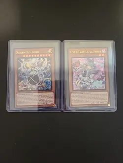 Regenesis Lord & Live Twin Lil-LA Sweet Alliance Insight Yugioh Cards - Image 1