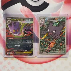 Haunter 027 Promo + Mega Gengar ex 056/094 - Box Fresh - Pokemon Card Lot #916 - Image 1