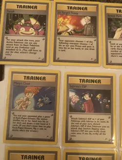 Lot of 16 Gym Heroes Set Trainer Pokemon Cards - Image 4