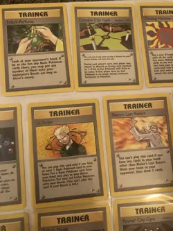 Lot of 16 Gym Heroes Set Trainer Pokemon Cards - Image 5