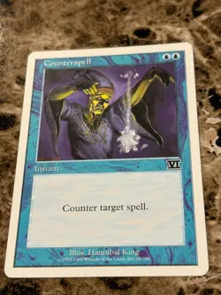 COUNTERSPELL Magic MTG 6th Edition MP - Image 1