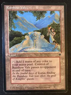 English - MTG Rainbow Vale - MP - Fallen Empires - Image 1