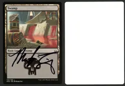 ***Swamp Artist Proof Signed*** MTG Hour of Devastation Mark Zug Kid Icarus - Image 1