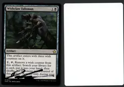 ***Wishclaw Talisman Artist Proof Signed*** MTG Foundations Daarken Kid Icarus - Image 1