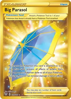 Big Parasol - 199/189 - Pokemon Darkness Ablaze Sword Shield Secret Rare Card NM - Image 1
