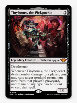 Tinybones, the Pickpocket [Outlaws of Thunder Junction] MTG Magic NM/M ?? - Image 1