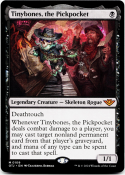 Tinybones, the Pickpocket [Outlaws of Thunder Junction] MTG Magic NM/M ?? - Image 3