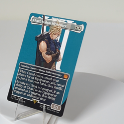 Cloud, Midgar Mercenary Borderless 375 Final Fantasy FIN MTG Regular NM - Image 2