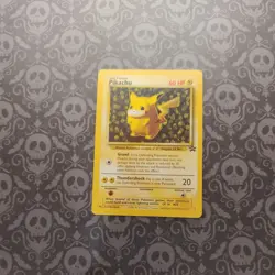 Pokemon TCG Pikachu Wizards Black Star Promos Regular Rare LP - Image 1