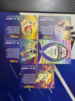 Pokemon Topps Lot Raikou Ho-oh Tyranitar Tyrogue Dunsparce Lot Of 5 - Image 2