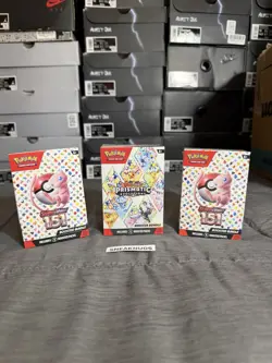POKEMON TCG SCARLET & VIOLET 151 PRISMATIC EVOLUTIONS BOOSTER BUNDLE LOT OF 3 - Image 1