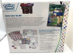 Pokemon TCG: 151 ETB Scarlet & Violet Elite Trainer Box Sealed - Image 3