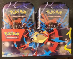 Pokemon Mega Evolution Mega Heroes Mini Tins (10 Total, 2 Of Each Artwork) - Image 1