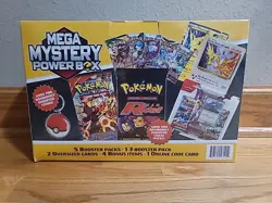NEW Sealed POKEMON 2025 MEGA MYSTERY POWER BOX MEIJER Exclusive Auction 1 of 1 - Image 1