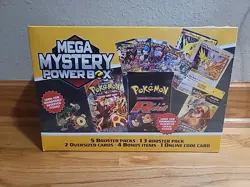 NEW Sealed POKEMON 2025 MEGA MYSTERY POWER BOX MEIJER Exclusive Auction 1 of 1 - Image 3