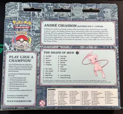 2022 World Championship Deck: Andre Chiasson (The Shape of Mew) - TCG - SEALED - Image 2
